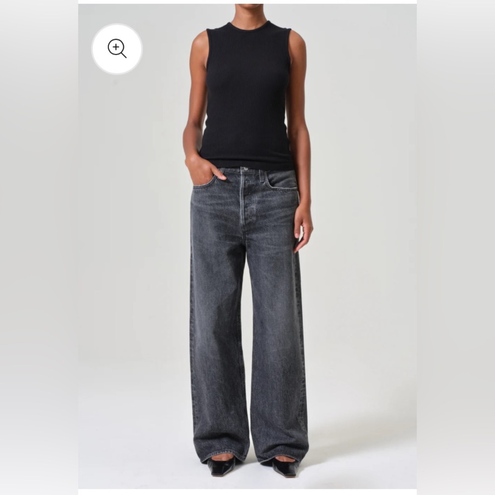 AGOLDE Low Slung Baggy Denim Jeans in Ditch
